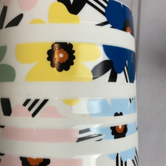 Starbucks Sakura Cherry Blossom Banded 12oz Mug Set of 2 Rare Collectible Floral - Picture 12 of 16